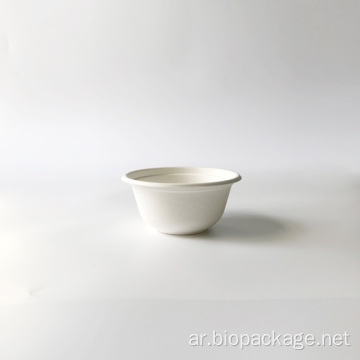 16oz-450ml Bagasse Round Bowl φ140mm